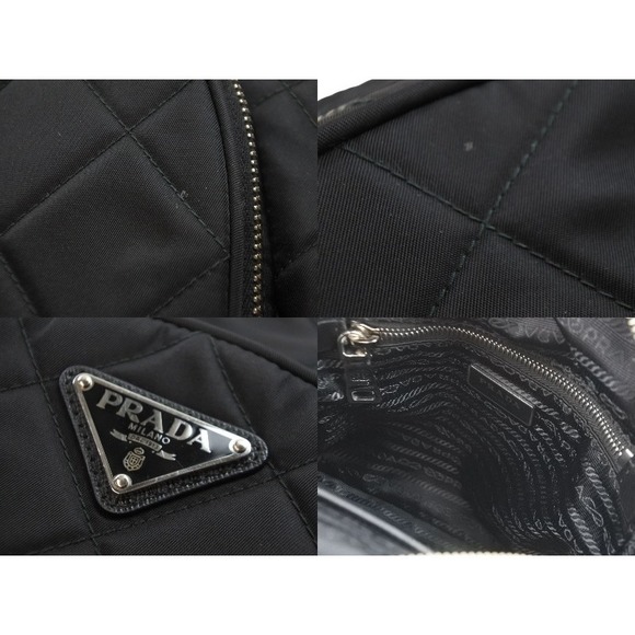 Prada Rucksack Daypack Backpack Black - Picture 8 of 8